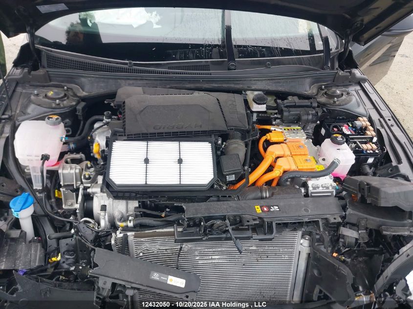 2025 Hyundai Elantra Hybrid Luxury VIN: KMHLN4DJ9SU174911 Lot: 12432050