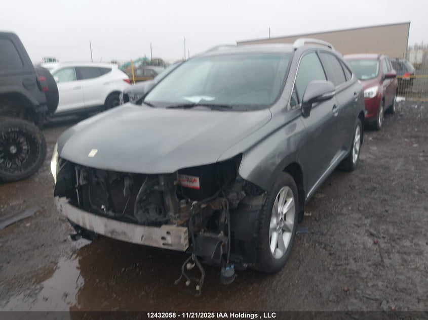 2T2BK1BA0CC130039 2012 LEXUS RX photo no. 2