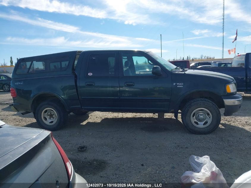 2001 Ford F150 Supercrew VIN: 1FTRW08L51KC01399 Lot: 12432073