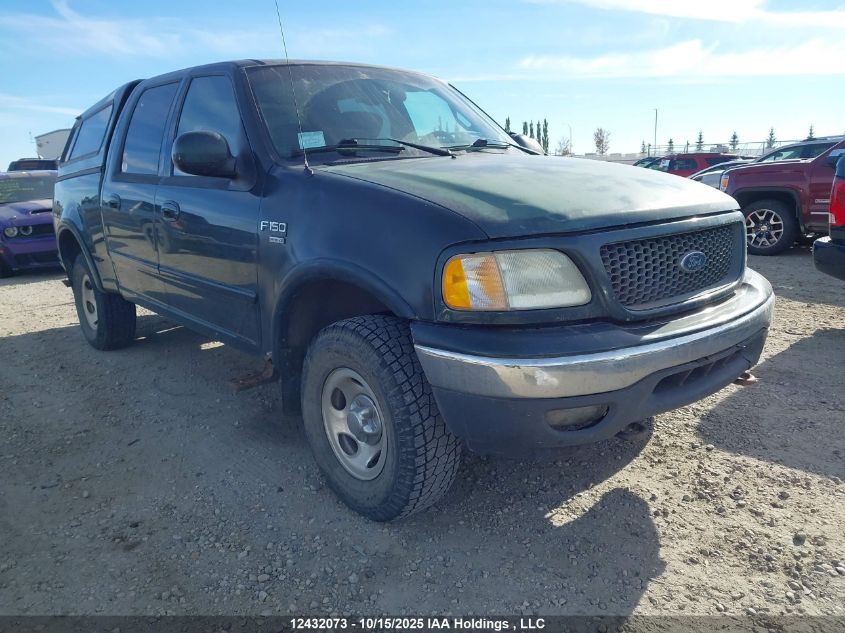 2001 Ford F150 Supercrew VIN: 1FTRW08L51KC01399 Lot: 12432073