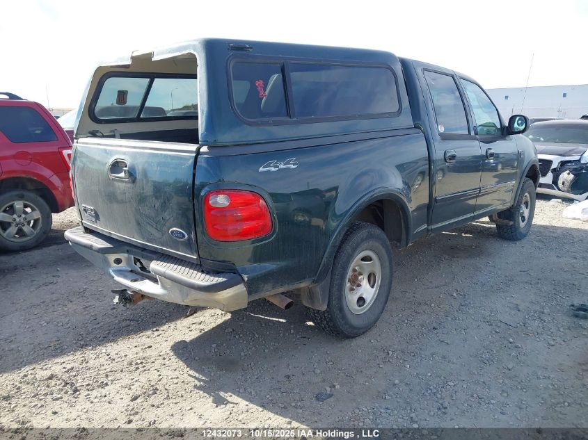 2001 Ford F150 Supercrew VIN: 1FTRW08L51KC01399 Lot: 12432073