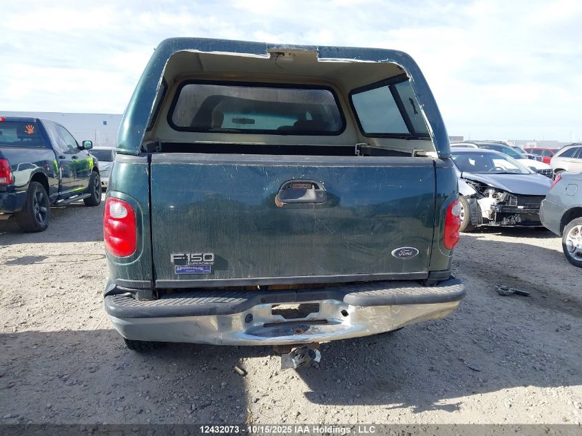 2001 Ford F150 Supercrew VIN: 1FTRW08L51KC01399 Lot: 12432073