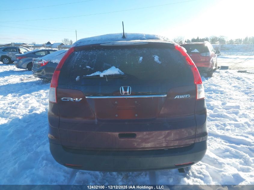 2013 Honda Cr-V VIN: 2HKRM4H5XDH102367 Lot: 12432100