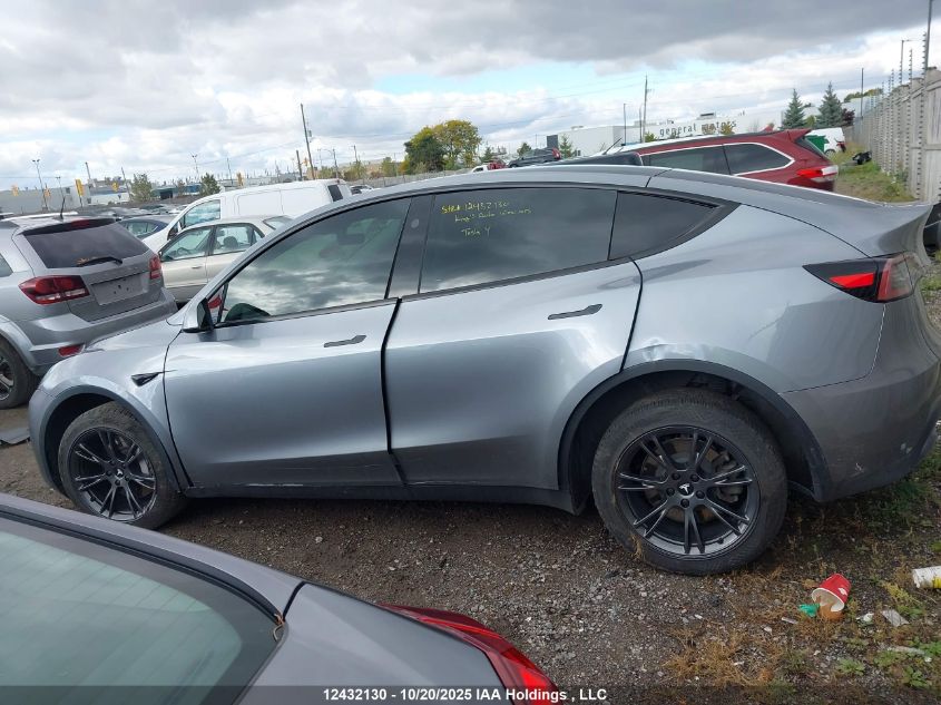 2024 Tesla Model Y VIN: LRWYGDEE1RC630645 Lot: 12432130