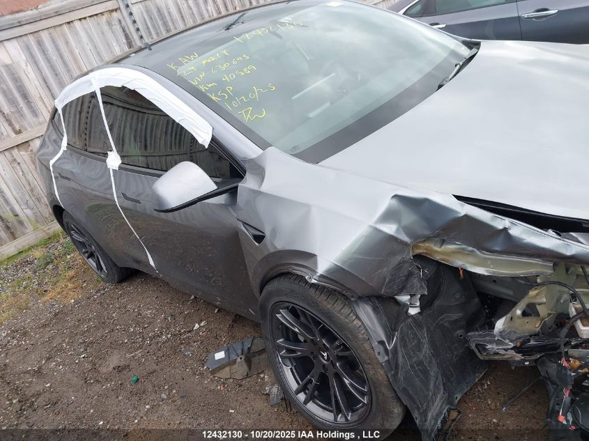 2024 Tesla Model Y VIN: LRWYGDEE1RC630645 Lot: 12432130