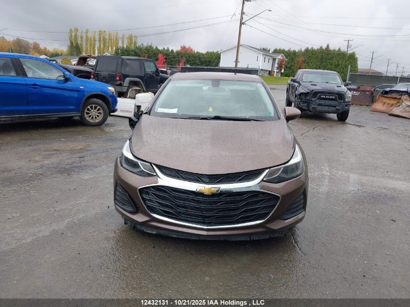 2019 Chevrolet Cruze Lt VIN: 1G1BE5SM7K7111882 Lot: 12432131