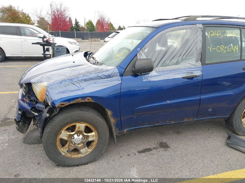 2003 Toyota Rav4 VIN: JTEHH20V236080644 Lot: 12432140