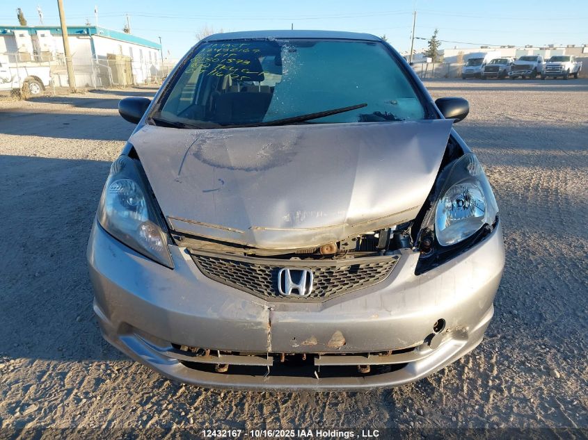 2010 Honda Fit Dx-A VIN: JHMGE8H32AC801573 Lot: 12432167