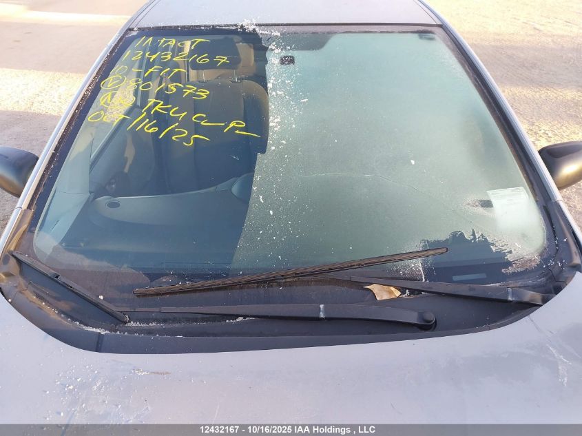 2010 Honda Fit Dx-A VIN: JHMGE8H32AC801573 Lot: 12432167