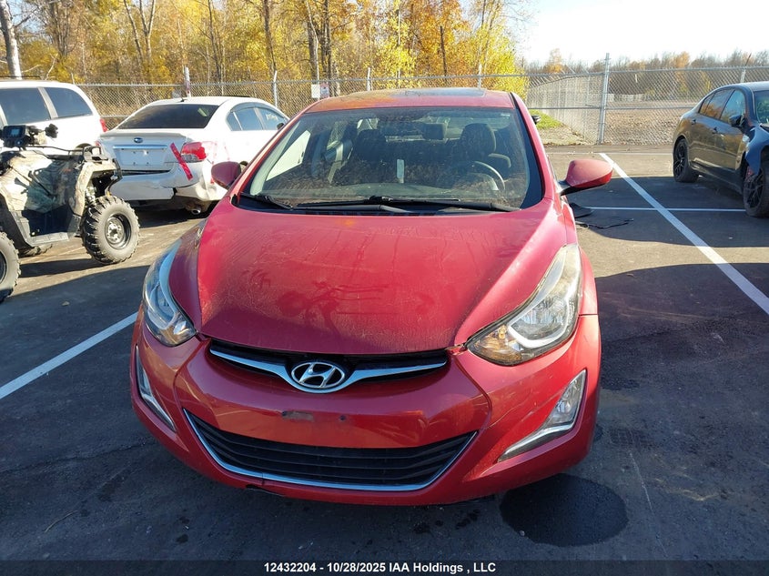 KMHDH4AE0FU455133 2015 HYUNDAI ELANTRA photo no. 12