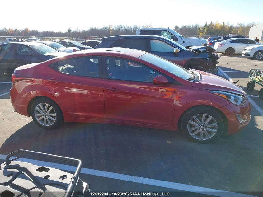 KMHDH4AE0FU455133 2015 HYUNDAI ELANTRA photo no. 13
