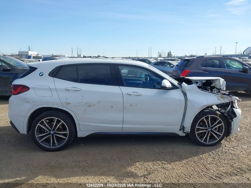 2022 BMW X2 xDrive28I VIN: WBXYJ1C07N5T47727 Lot: 12432209