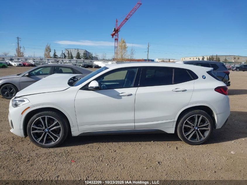 2022 BMW X2 xDrive28I VIN: WBXYJ1C07N5T47727 Lot: 12432209