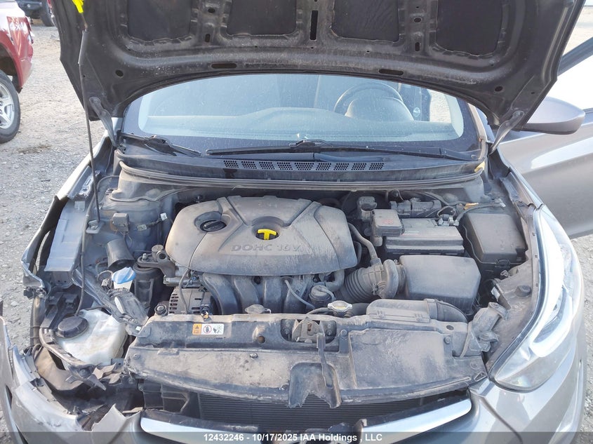 2014 Hyundai Elantra VIN: 5NPDH4AEXEH526562 Lot: 12432246