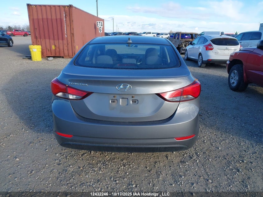 2014 Hyundai Elantra VIN: 5NPDH4AEXEH526562 Lot: 12432246