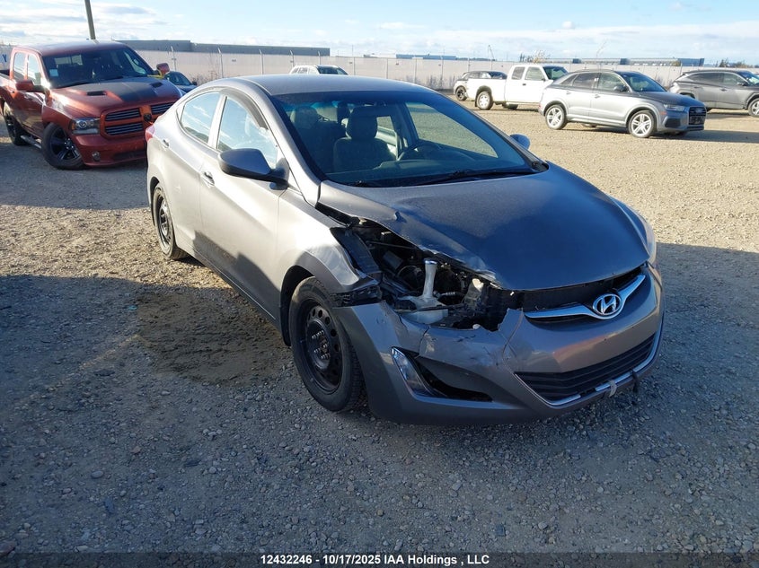5NPDH4AEXEH526562 2014 Hyundai Elantra auction photo 1