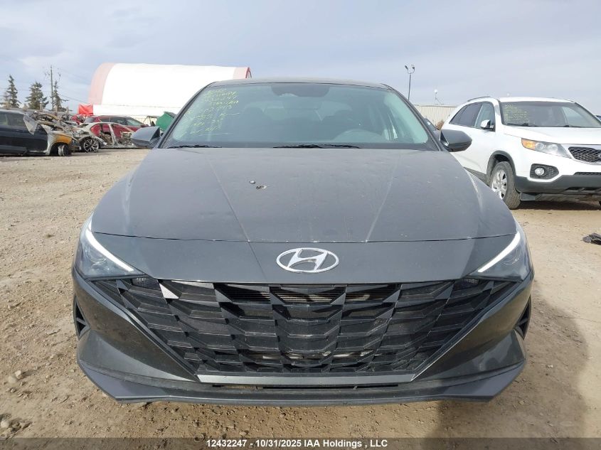 2023 Hyundai Elantra Preferred Ivt With Tech Package VIN: KMHLM4AG0PU602593 Lot: 12432247