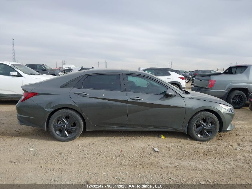 2023 Hyundai Elantra Preferred Ivt With Tech Package VIN: KMHLM4AG0PU602593 Lot: 12432247