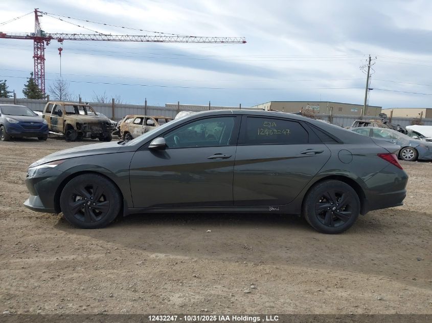 2023 Hyundai Elantra Preferred Ivt With Tech Package VIN: KMHLM4AG0PU602593 Lot: 12432247