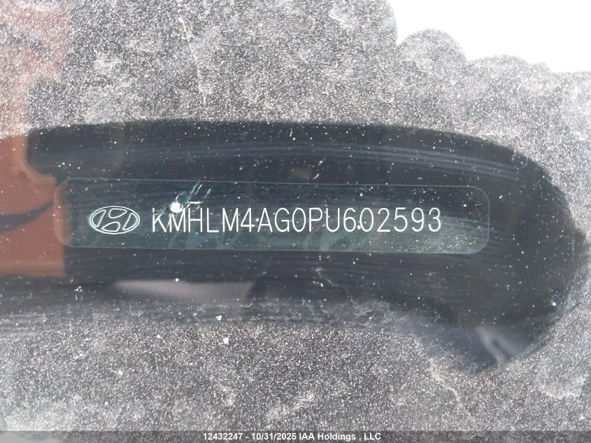 2023 Hyundai Elantra Preferred Ivt With Tech Package VIN: KMHLM4AG0PU602593 Lot: 12432247