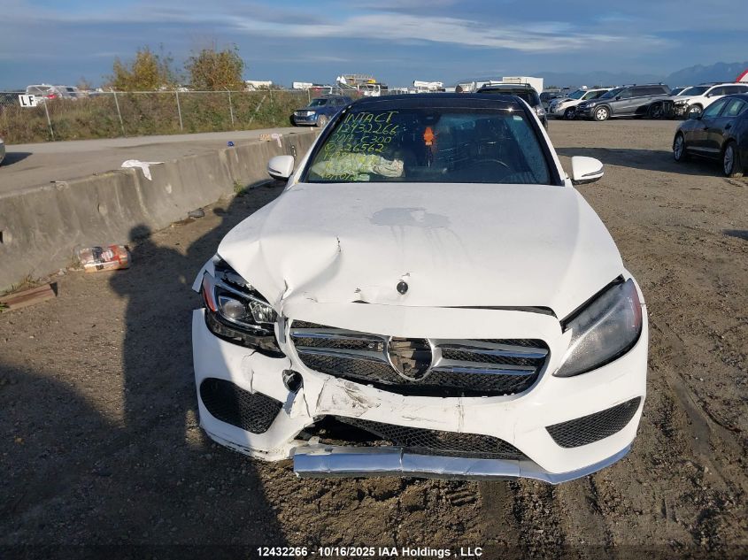 2017 Mercedes-Benz C 300 4Matic VIN: 55SWF4KB5HU226562 Lot: 12432266