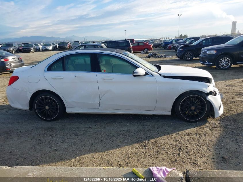 2017 Mercedes-Benz C 300 4Matic VIN: 55SWF4KB5HU226562 Lot: 12432266