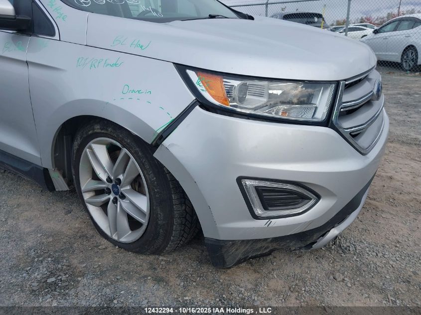 2016 Ford Edge Sel VIN: 2FMPK4J92GBC14764 Lot: 12432294