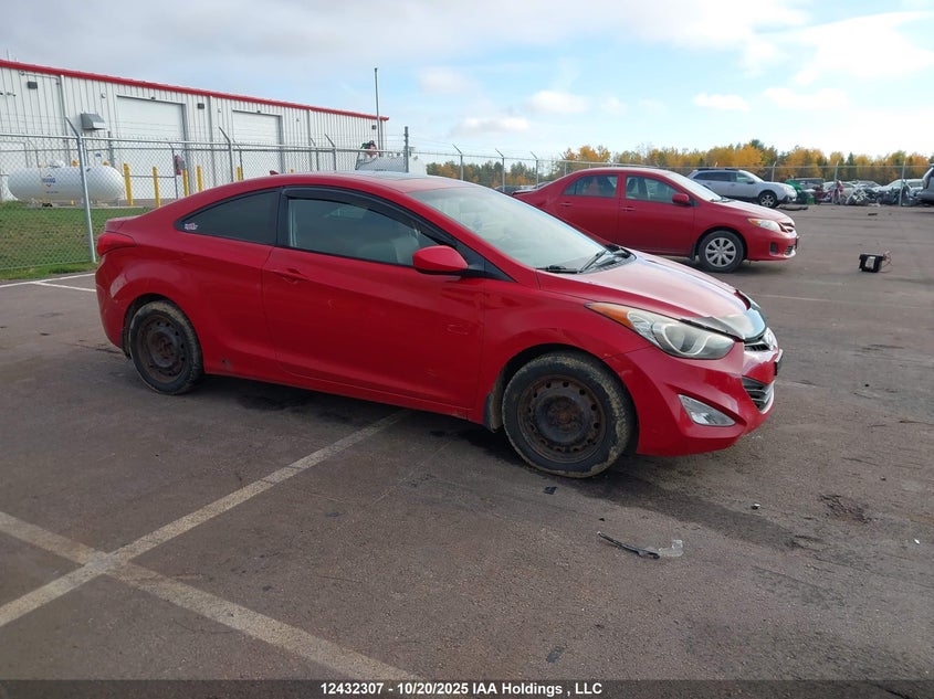 KMHDH6AE3DU021605 2013 Hyundai Elantra Coupe Gs/Se auction photo 1