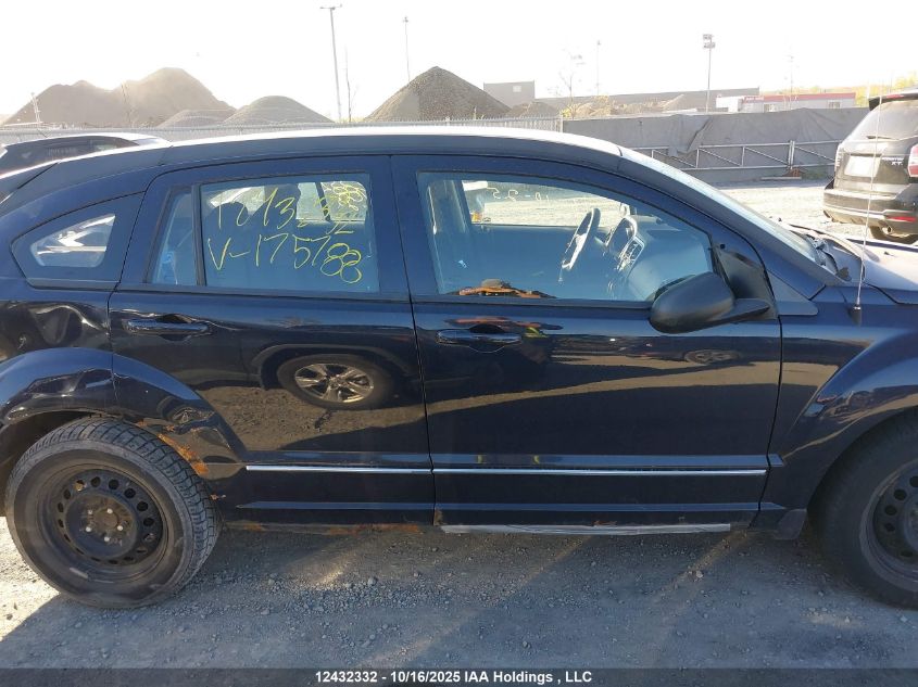 2011 Dodge Caliber VIN: 1B3CB4HA7BD175788 Lot: 12432332