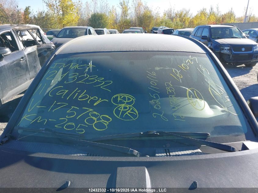 2011 Dodge Caliber VIN: 1B3CB4HA7BD175788 Lot: 12432332