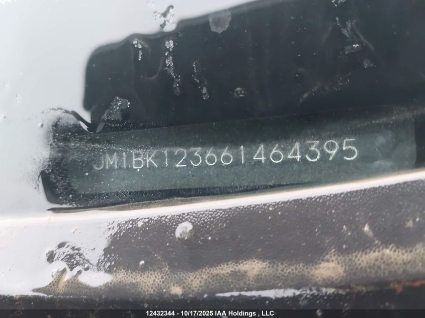 2006 Mazda Mazda3 Gt VIN: JM1BK123661464395 Lot: 12432344