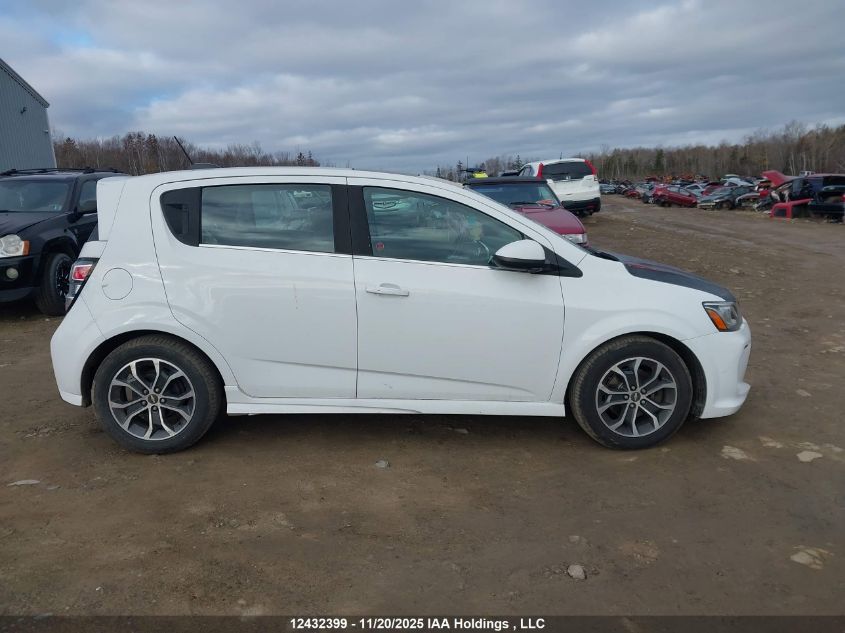 2017 Chevrolet Sonic Lt VIN: 1G1JD6SB1H4134894 Lot: 12432399