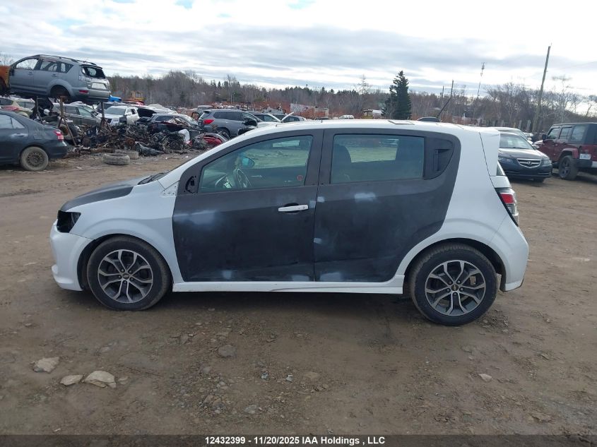 2017 Chevrolet Sonic Lt VIN: 1G1JD6SB1H4134894 Lot: 12432399