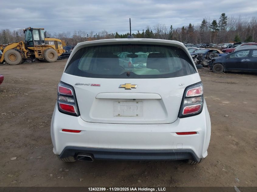 2017 Chevrolet Sonic Lt VIN: 1G1JD6SB1H4134894 Lot: 12432399