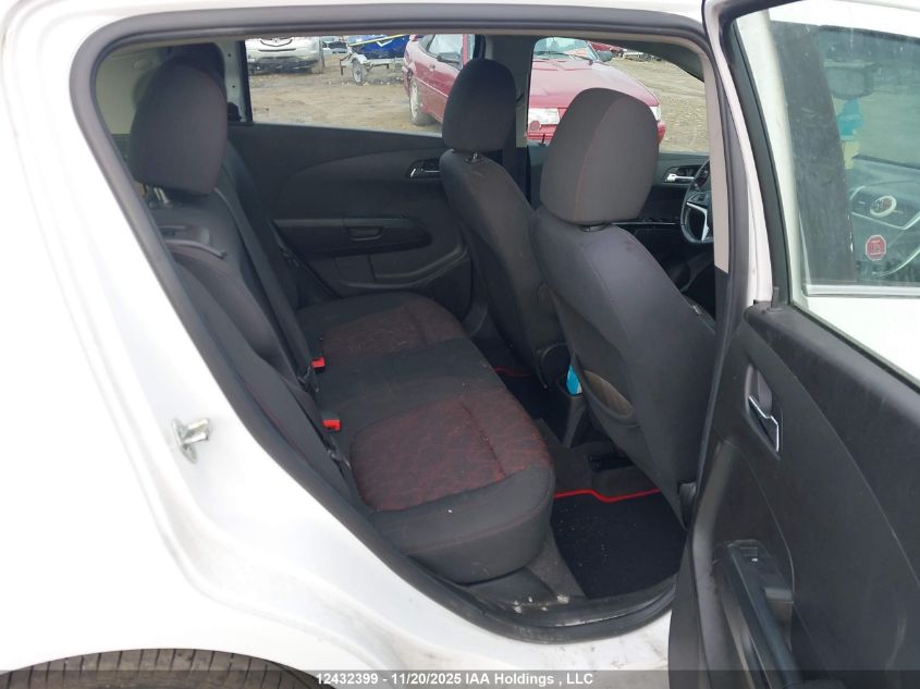 2017 Chevrolet Sonic Lt VIN: 1G1JD6SB1H4134894 Lot: 12432399