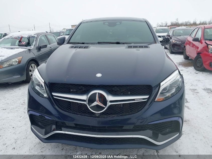 2017 Mercedes-Benz Amg Gle 63 S Coupe 4Matic VIN: 4JGED7FB2HA050296 Lot: 12432439