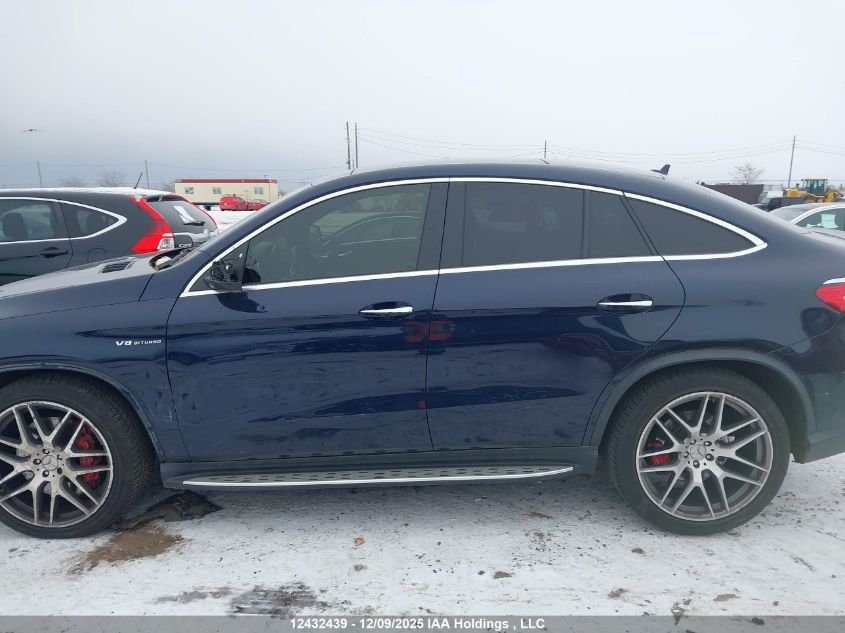 2017 Mercedes-Benz Amg Gle 63 S Coupe 4Matic VIN: 4JGED7FB2HA050296 Lot: 12432439