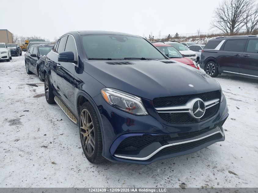 2017 Mercedes-Benz Amg Gle 63 S Coupe 4Matic VIN: 4JGED7FB2HA050296 Lot: 12432439