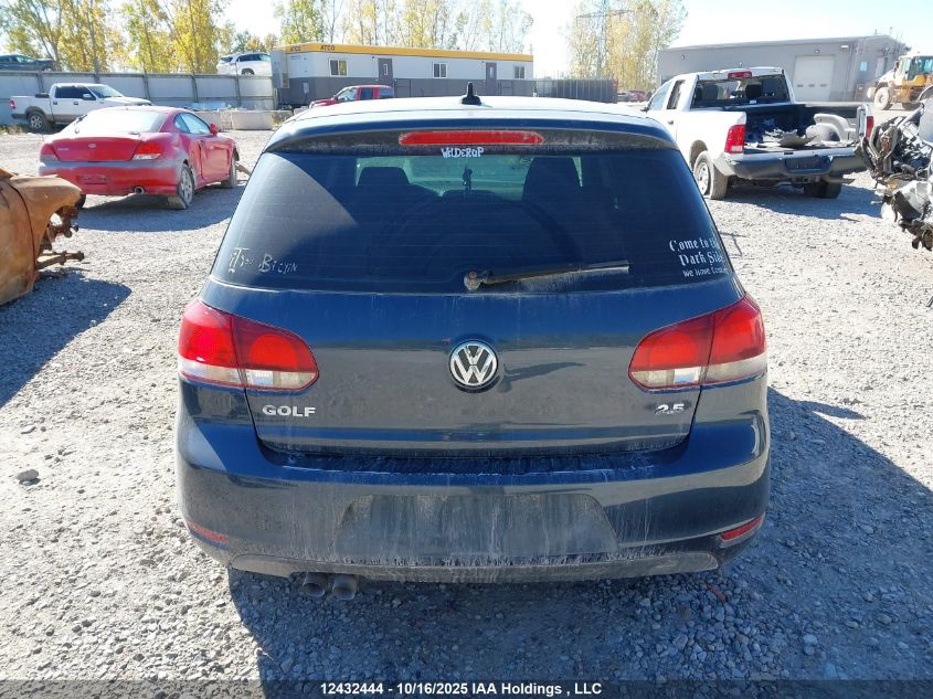 2012 Volkswagen Golf 2.5L Sportline/2.5L Trendline VIN: WVWAA7AJ5CW170390 Lot: 12432444