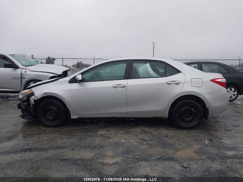 2015 Toyota Corolla L/Le/Le Pls/Prm/S/S Pls VIN: 2T1BURHE3FC283025 Lot: 12432476