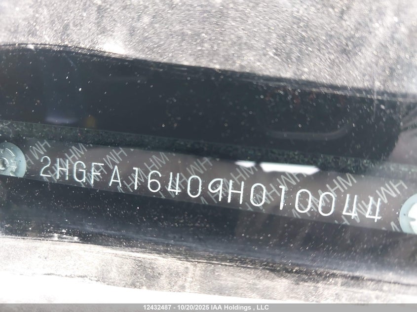 2HGFA16409H010044 2009 HONDA CIVIC photo no. 19