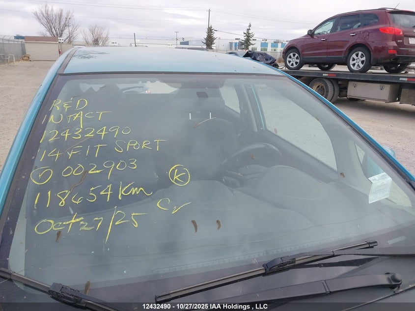 LUCGE8H74E3002903 2014 HONDA FIT photo no. 18