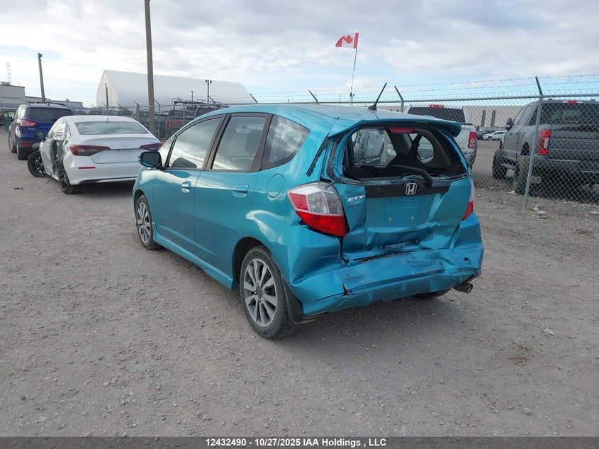LUCGE8H74E3002903 2014 HONDA FIT photo no. 3