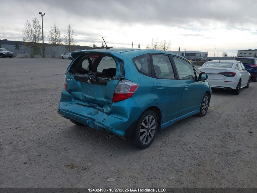LUCGE8H74E3002903 2014 HONDA FIT photo no. 4
