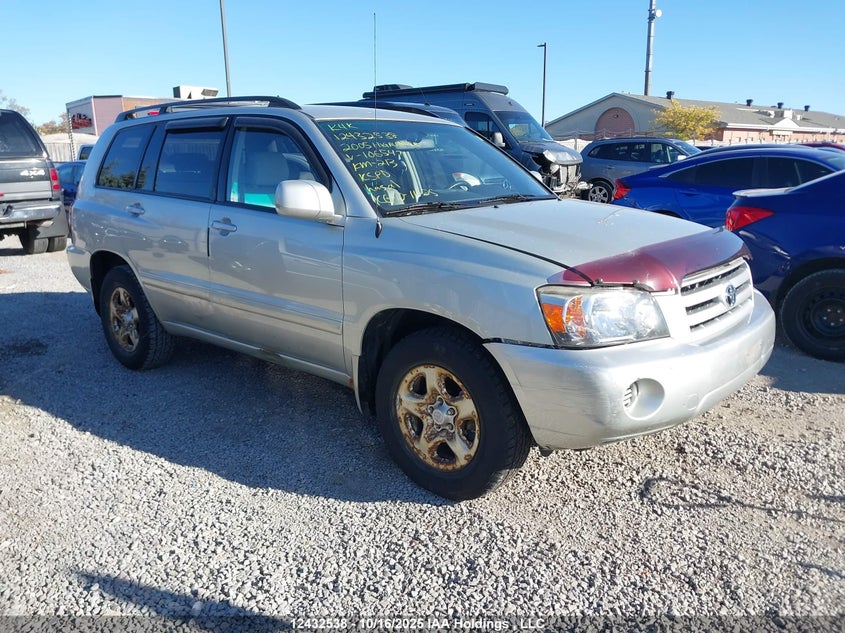 JTEGD21A350106547 2005 Toyota Highlander auction photo 1