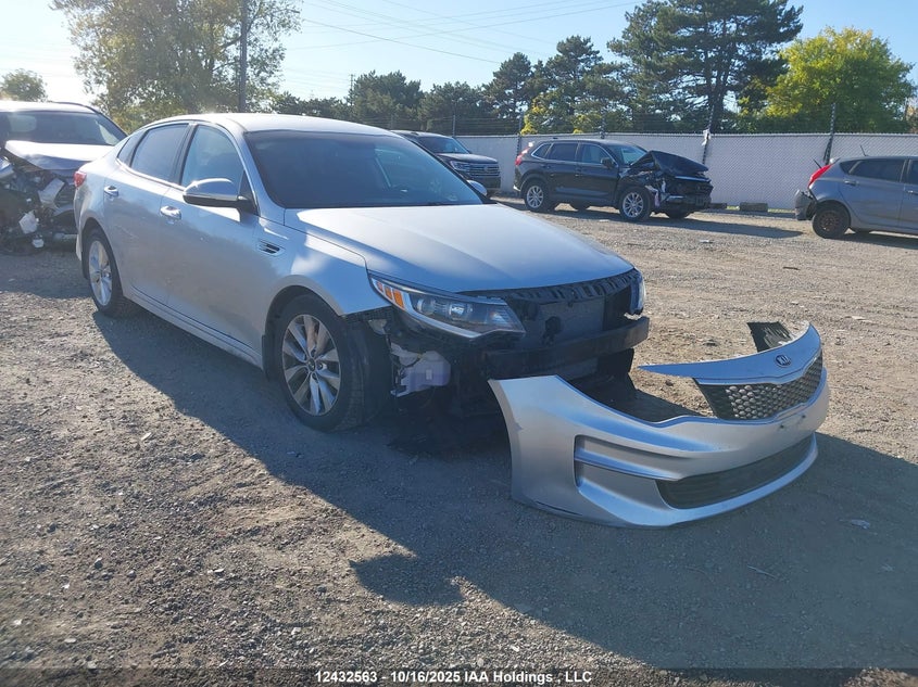 5XXGT4L36JG181334 2018 Kia Optima Lx/S auction photo 1