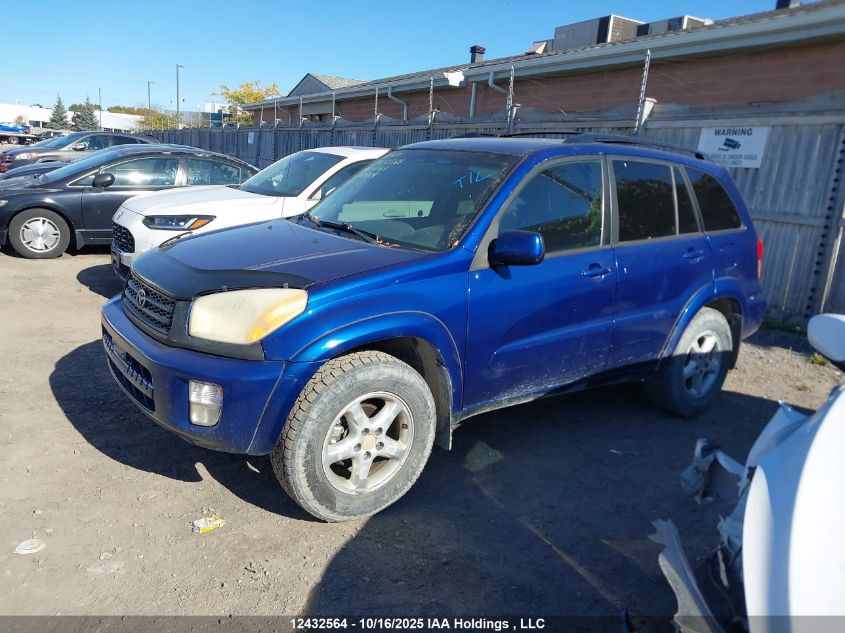 2001 Toyota Rav4 VIN: JTEHH20V710054704 Lot: 12432564