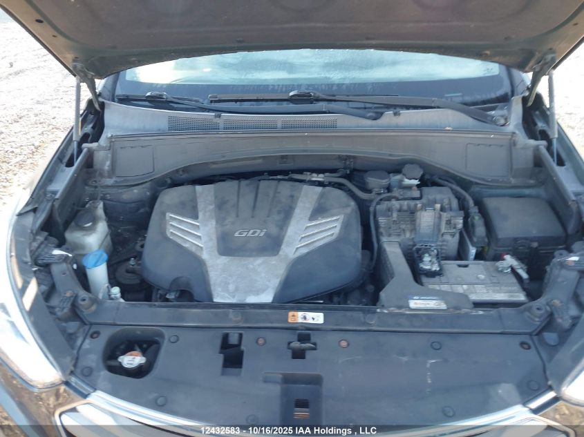 2015 Hyundai Santa Fe Gls/Limited VIN: KM8SNDHF9FU096508 Lot: 12432583