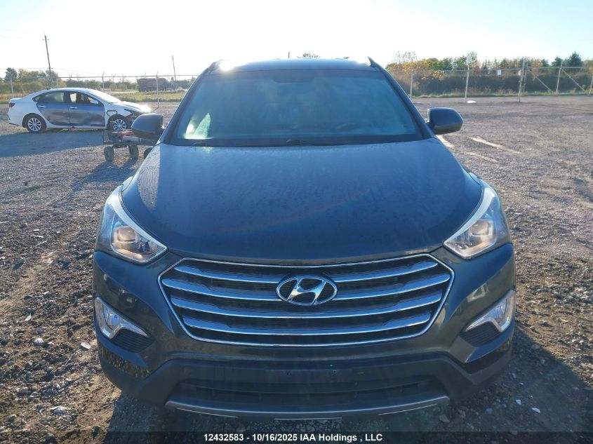 2015 Hyundai Santa Fe Gls/Limited VIN: KM8SNDHF9FU096508 Lot: 12432583