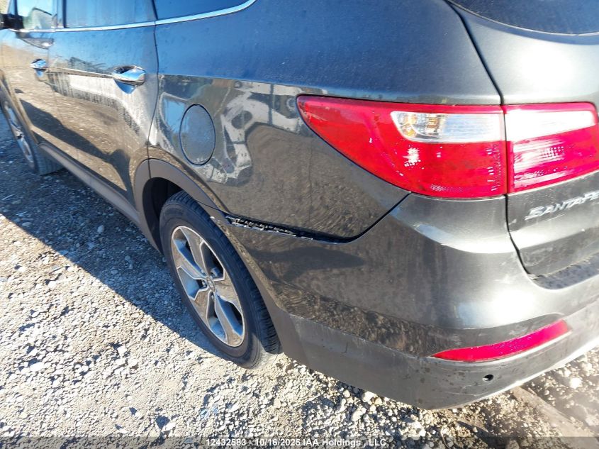 2015 Hyundai Santa Fe Gls/Limited VIN: KM8SNDHF9FU096508 Lot: 12432583
